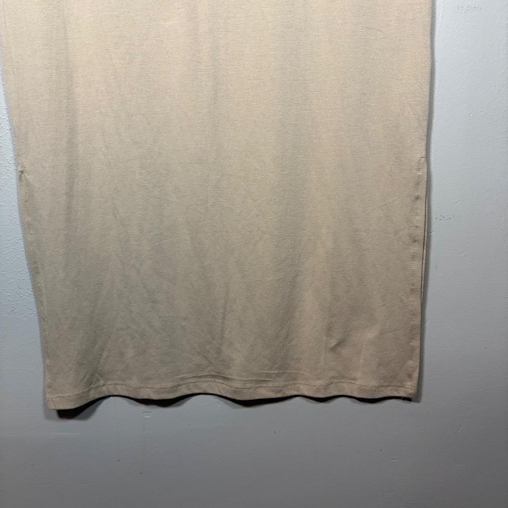 Zyia Active Warm Sand Monterrey Dress Sleeveless Midi Tan 6393S Mens S - Picture 4 of 10